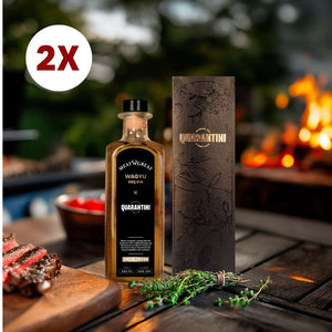 Quarantini × Meat'n'Great Wagyu BBQ Gin