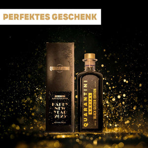 Quarantini Black Glitzer Edition