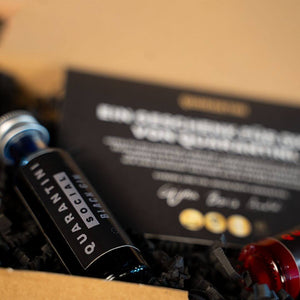 Quarantini Probierset: Black Gin & Red Gin (nur 100 Stück)