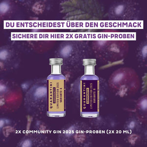 Community Gin 2025 - Gratis Gin-Proben