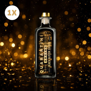 Quarantini Black Glitzer Edition