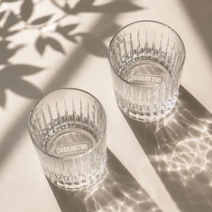 6x Original Quarantini Gin Gläser (mit Logo)