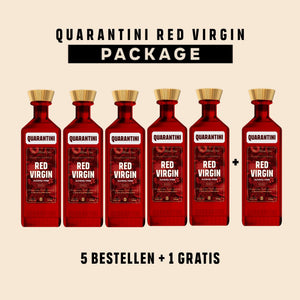 NEU: Quarantini Red Virgin (alkoholfreie Gin-Alternative)