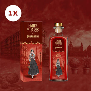 Quarantini X Emily in Paris: Love Elixir Gin