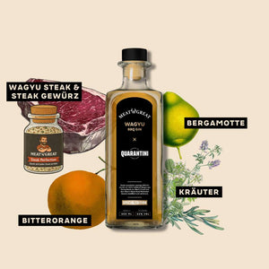 Quarantini × Meat'n'Great Wagyu BBQ Gin
