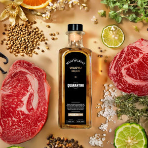 Quarantini × Meat'n'Great Wagyu BBQ Gin
