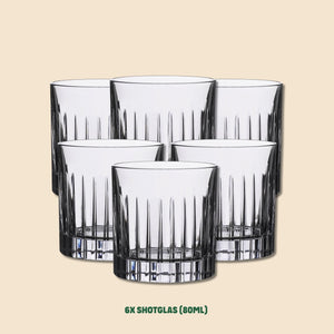 6er Set Shot Gläser (80ml)