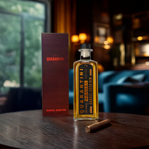Quarantini Barrel Aged Gin 2025: 1 Jahr Holzfassreifung