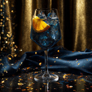 Quarantini Black Glitzer Edition