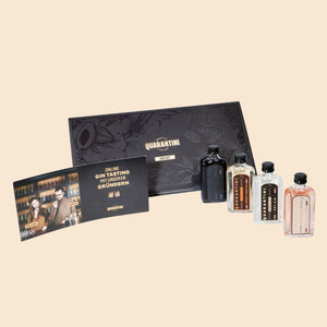 Quarantini Gin Tasting Set (mit 4 Minis) - Geburtstagsaktion