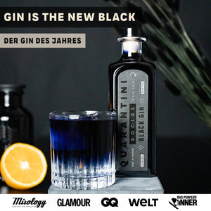 1x Black Gin + 2x Gemellii Mischgetränke