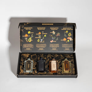 Quarantini Gin Tasting Set (mit 4 Minis)