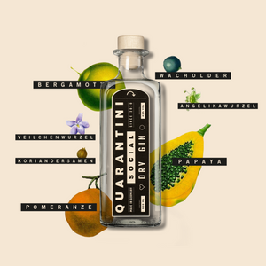 1x Dry Gin + 2x Gemellii Mischgetränke