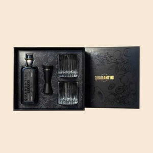 Quarantini Black Gin Geschenkset