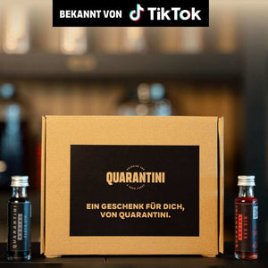 Quarantini Probierset: Black Gin & Red Gin (nur 100 Stück)