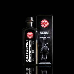 Quarantini Eintracht Frankfurt Gin mit echtem Stadionrasen