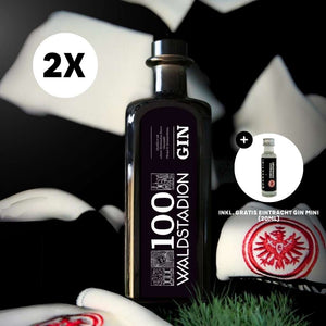 Quarantini 100 Jahre Waldstadion Gin + Gratis Eintracht Gin Mini (v1)