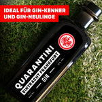 Quarantini Eintracht Frankfurt Gin mit echtem Stadionrasen