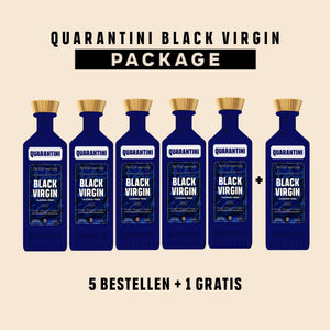 NEU: Quarantini Black Virgin (alkoholfreie Gin-Alternative)
