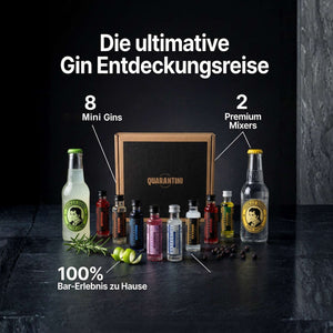 Quarantini Gin Tasting Sets (mit Minis)