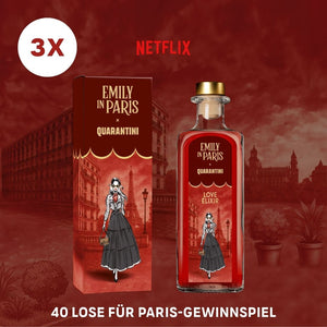 Quarantini X Emily in Paris - Love Elixir Gin
