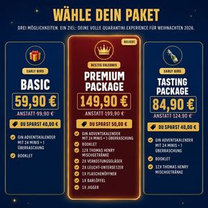 NEU: Gin Adventskalender 2026 (24+1 Überraschung) - Early Bird