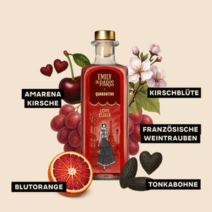 Quarantini X Emily in Paris - Love Elixir Gin
