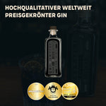 1x Black Gin + 2x Gemellii Mischgetränke